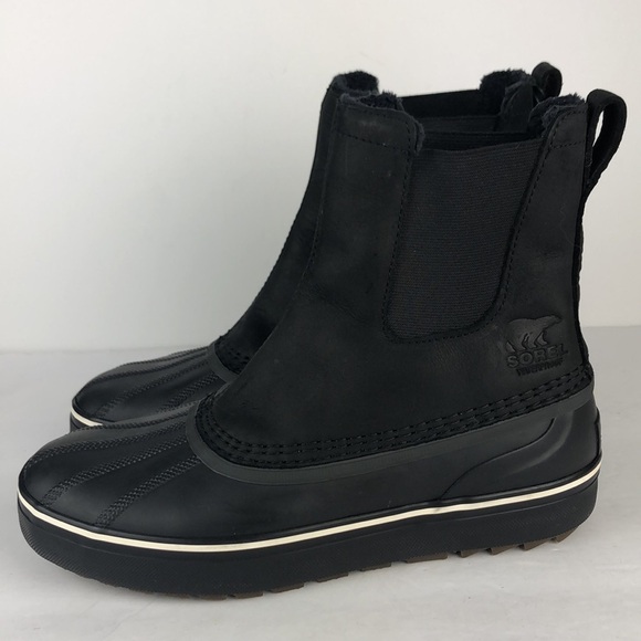 NEW Sorel Cheyanne 2 Metro Chelsea Men’s Ankle Duck Boots - Picture 5 of 11